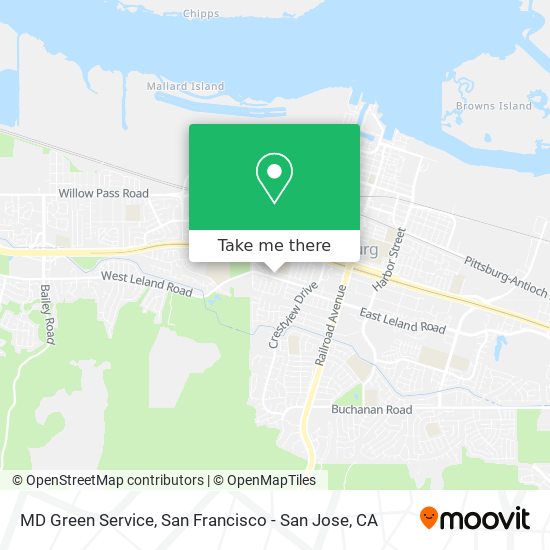 MD Green Service map