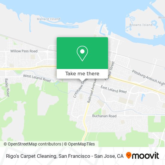 Rigo's Carpet Cleaning map