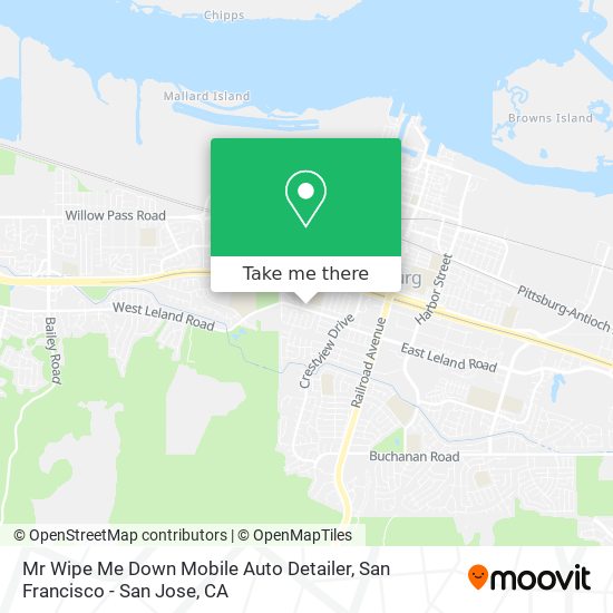 Mr Wipe Me Down Mobile Auto Detailer map