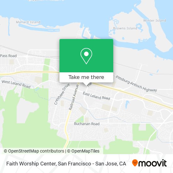 Mapa de Faith Worship Center