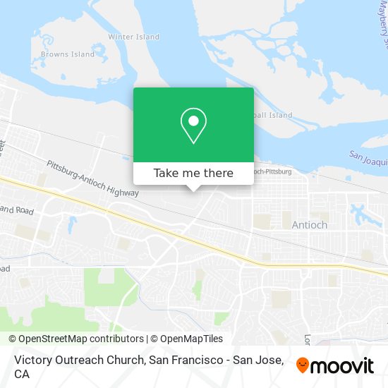 Victory Outreach Church map