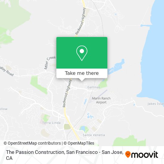 Mapa de The Passion Construction