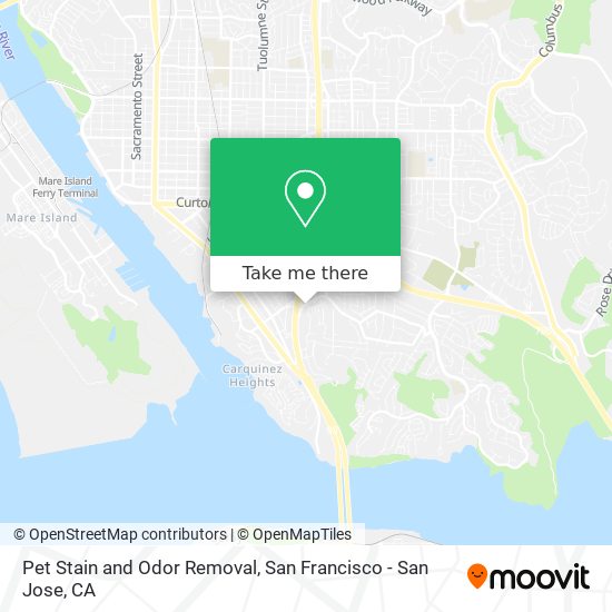 Mapa de Pet Stain and Odor Removal