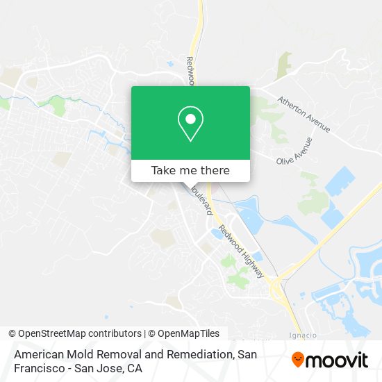 American Mold Removal and Remediation map