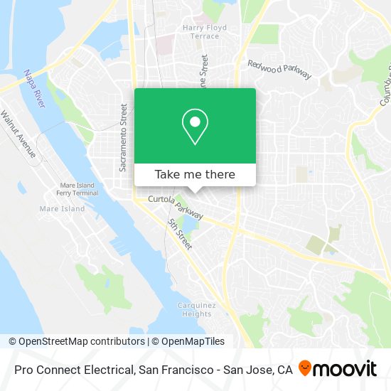 Pro Connect Electrical map