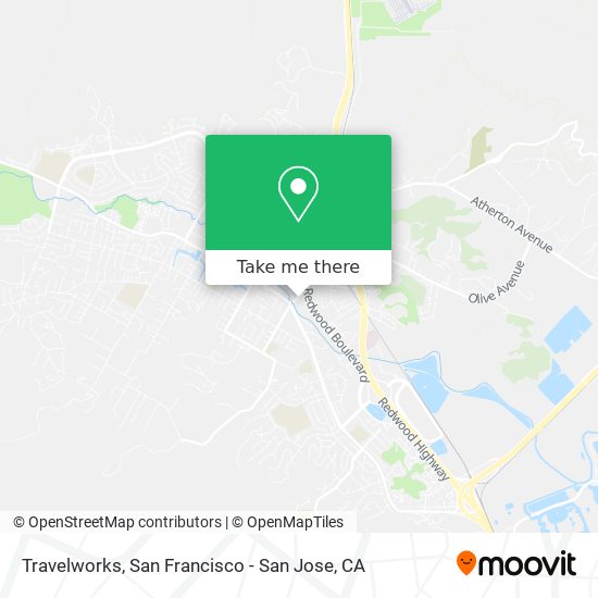 Travelworks map