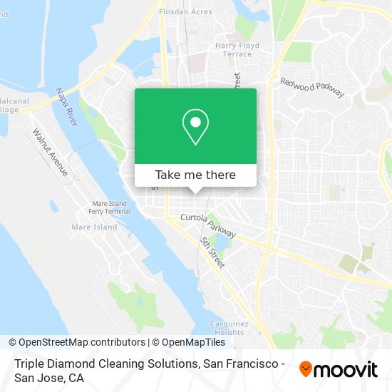 Mapa de Triple Diamond Cleaning Solutions