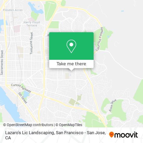 Lazaro's Lic Landscaping map