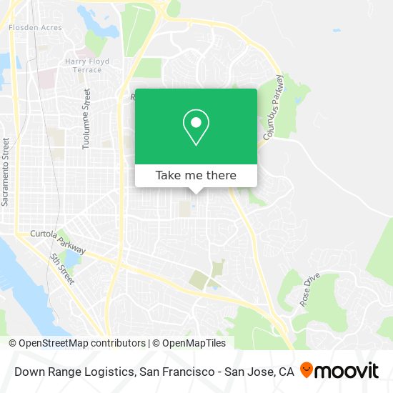 Down Range Logistics map