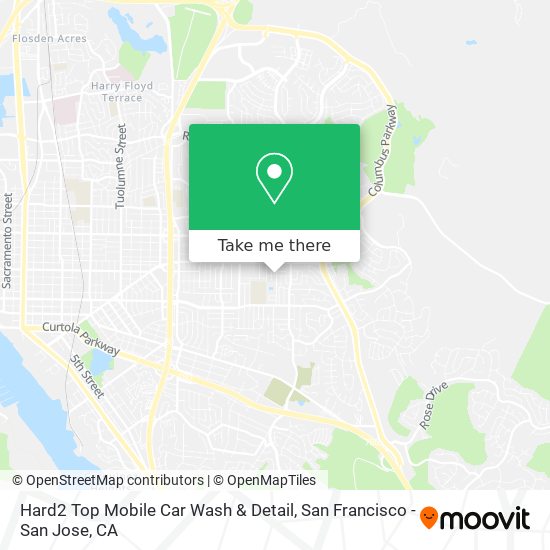 Hard2 Top Mobile Car Wash & Detail map