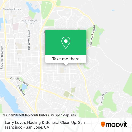 Larry Love's Hauling & General Clean Up map