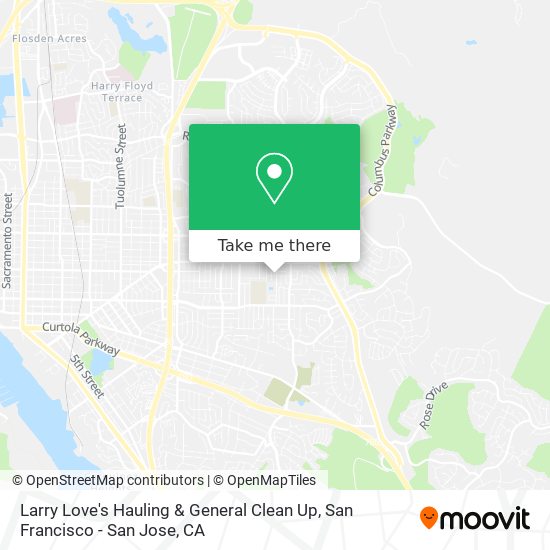 Mapa de Larry Love's Hauling & General Clean Up