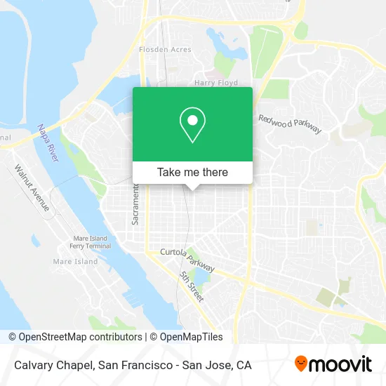 Calvary Chapel map
