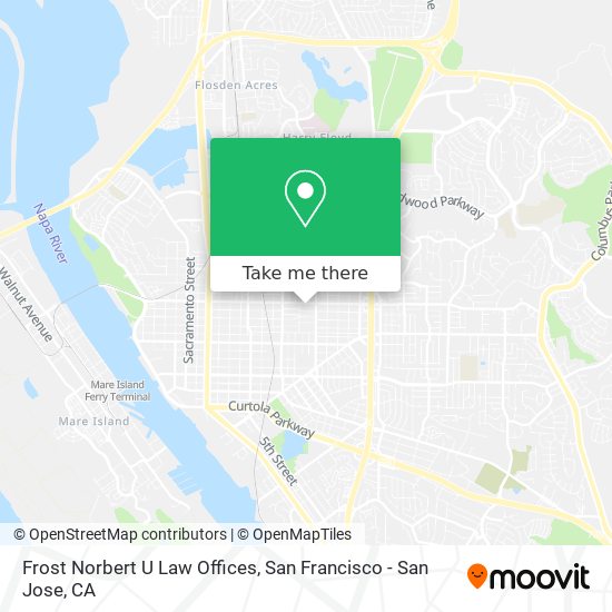 Mapa de Frost Norbert U Law Offices