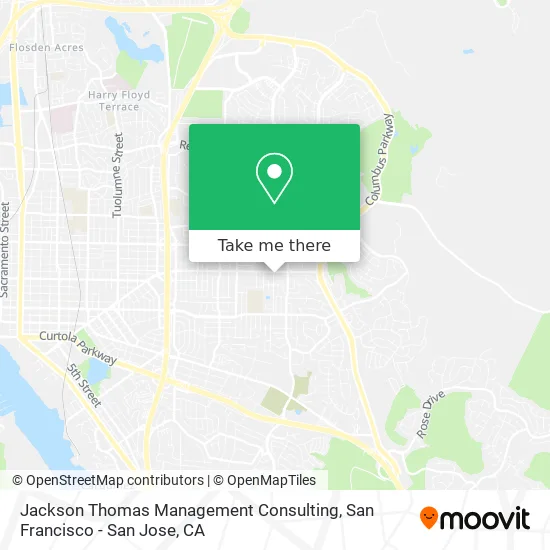 Jackson Thomas Management Consulting map