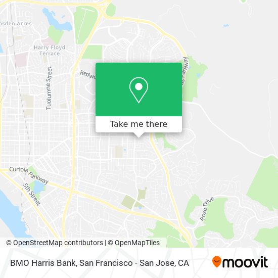 BMO Harris Bank map