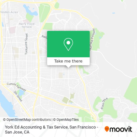 Mapa de York Ed Accounting & Tax Service