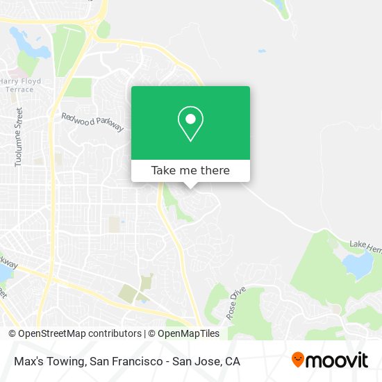 Mapa de Max's Towing