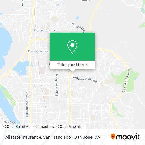 Allstate Insurance map