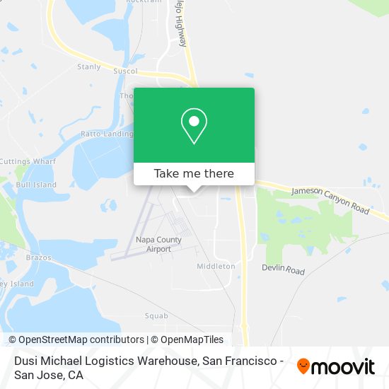 Dusi Michael Logistics Warehouse map