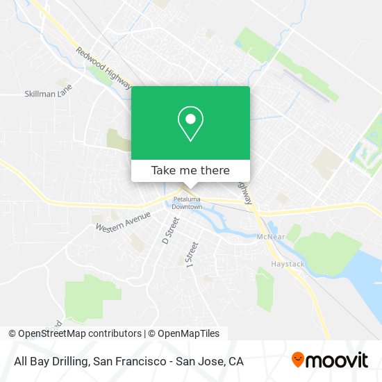 All Bay Drilling map