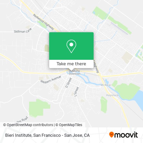 Mapa de Bieri Institute