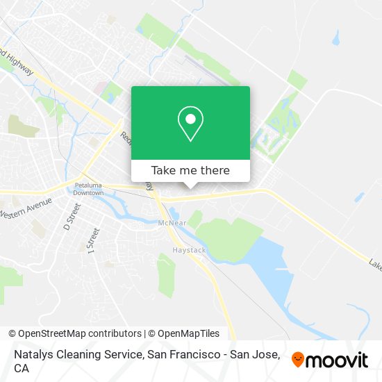 Natalys Cleaning Service map