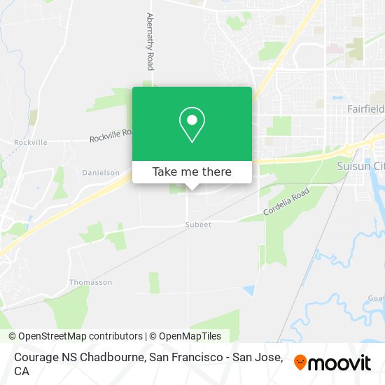 Courage NS Chadbourne map