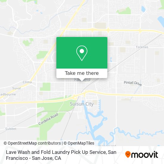 Lave Wash and Fold Laundry Pick Up Service map