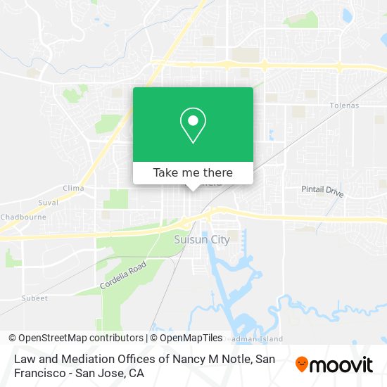 Law and Mediation Offices of Nancy M Notle map