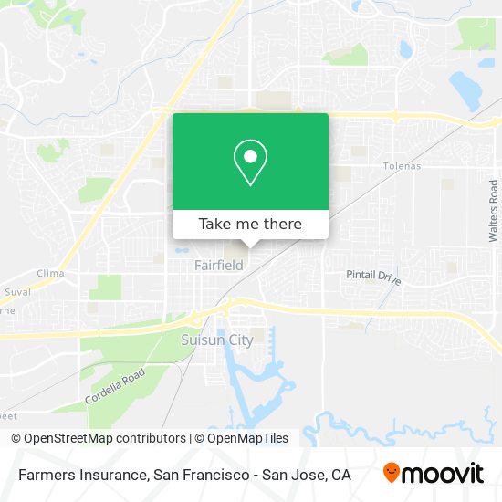 Mapa de Farmers Insurance