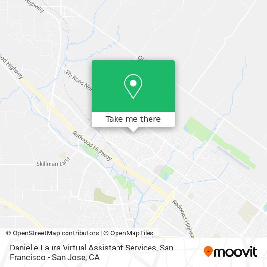 Mapa de Danielle Laura Virtual Assistant Services