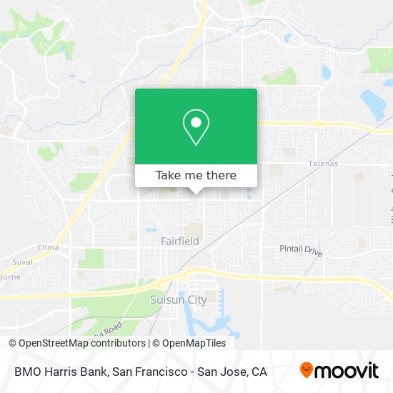 BMO Harris Bank map