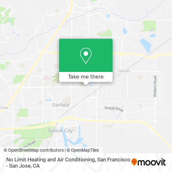 Mapa de No Limit Heating and Air Conditioning