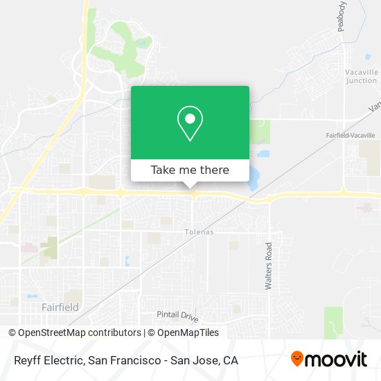 Reyff Electric map