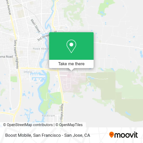 Boost Mobile map