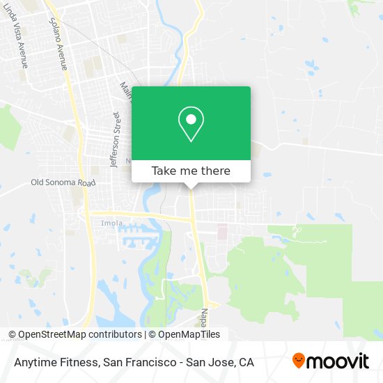 Anytime Fitness map