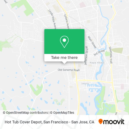 Mapa de Hot Tub Cover Depot
