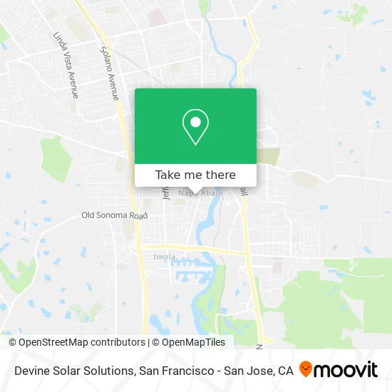 Devine Solar Solutions map