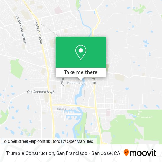 Trumble Construction map