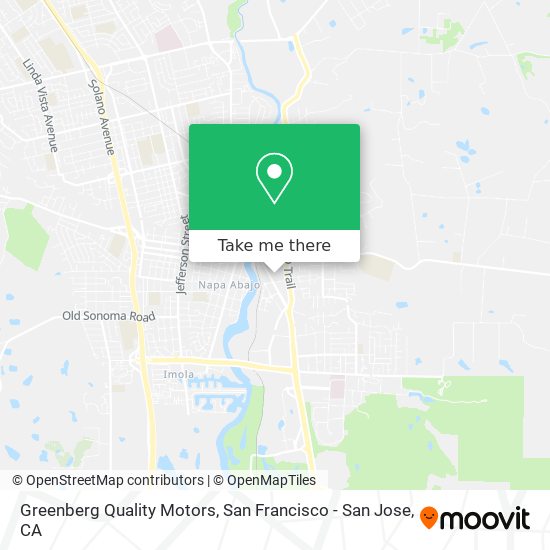 Greenberg Quality Motors map