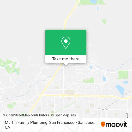 Martin Family Plumbing map