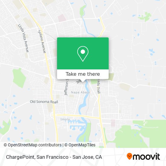 Mapa de ChargePoint