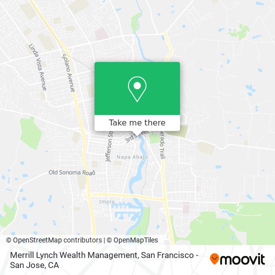 Mapa de Merrill Lynch Wealth Management