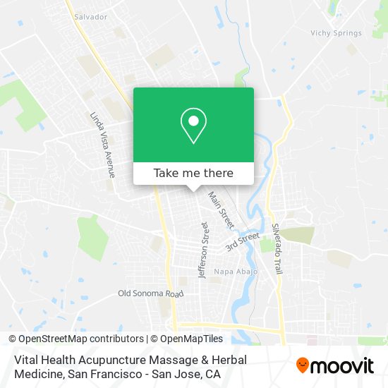 Mapa de Vital Health Acupuncture Massage & Herbal Medicine
