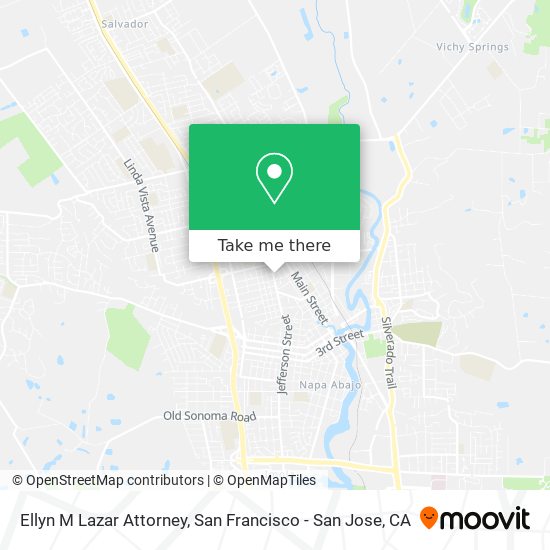 Ellyn M Lazar Attorney map