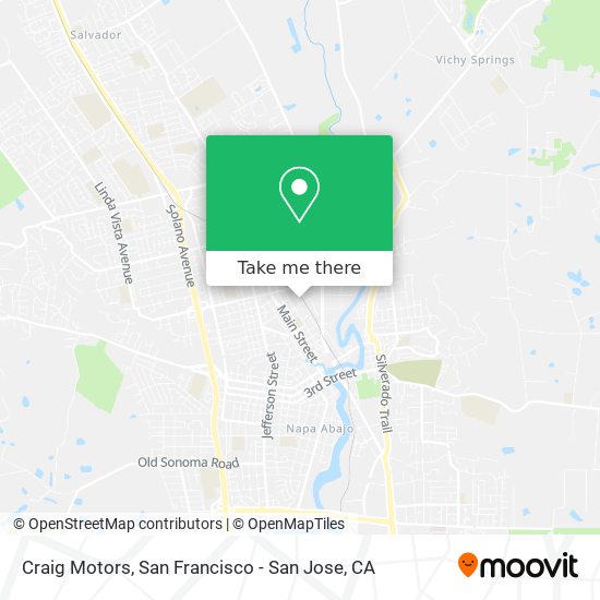 Craig Motors map