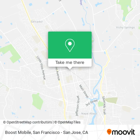 Boost Mobile map
