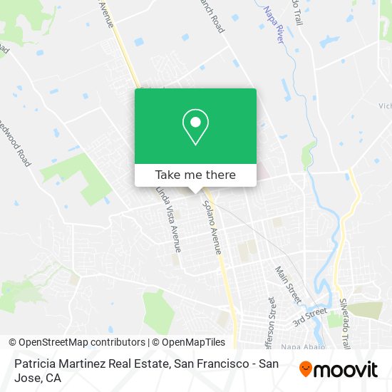 Patricia Martinez Real Estate map