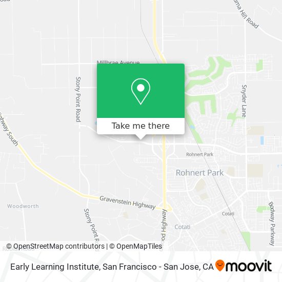 Early Learning Institute map